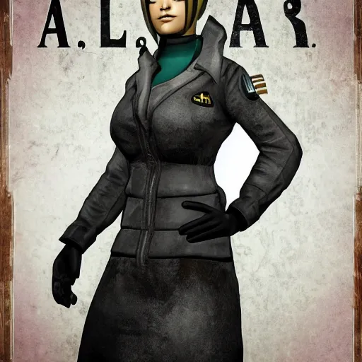 Image similar to alma from f. e. a. r.