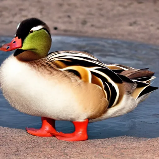 Image similar to photogenic duck