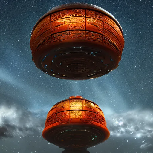 Image similar to Tang dynasty spaceship in the starry sky, kodak, fuji film, photoreal, 12k ursa, volumetric light, cinematic photograph concept art