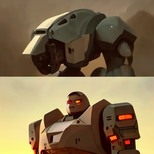 Image similar to face icon stylized minimalist mechwarrior, loftis, cory behance hd by jesper ejsing, by rhads, makoto shinkai and lois van baarle, ilya kuvshinov, rossdraws global illumination