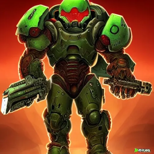 Prompt: doom slayer as a hamster, doom eternal, doom guy