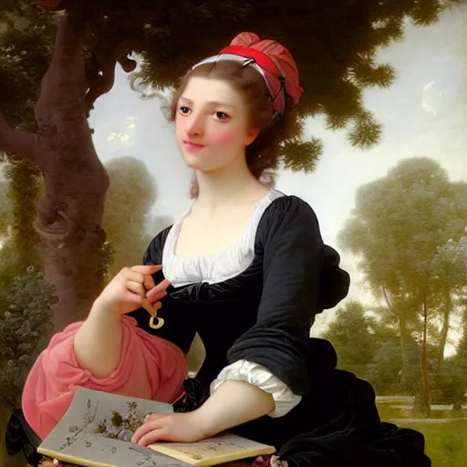 Prompt: A fantasy style portrait painting of black canery, in the style of François Boucher, Oil Painting, hyperrealistic, render, Regal, Refined, Detailed Digital Art, RPG portrait, Michael Cheval, William-Adolphe Bouguereau, Walt Disney (1937), dynamic lighting, Highly Detailed, Cinematic Lighting, Unreal Engine, 8k, HD