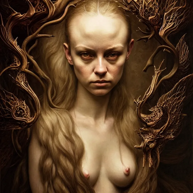 Image similar to epic professional digital art lindsay mann, moderate atmospheric lighting, painted, intricate, detailed, foreboding, by leesha hannigan, wayne haag, reyna rochin, ignacio fernandez rios, mark ryden, iris van herpen,, epic, stunning, gorgeous, much wow, cinematic, masterpiece.