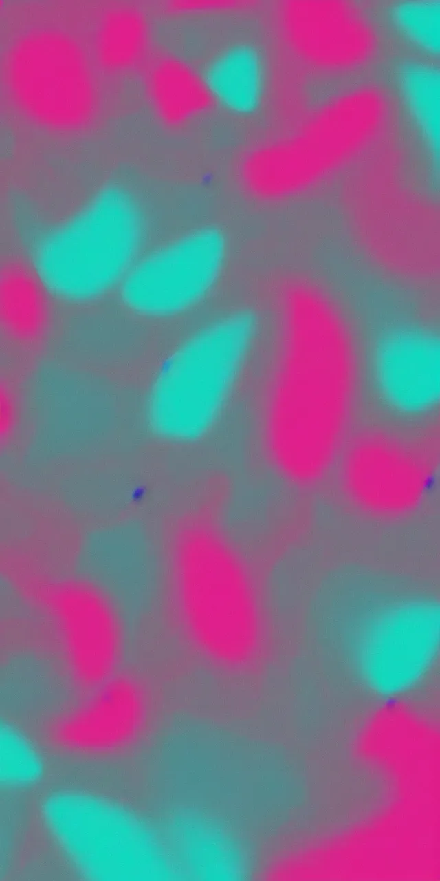 Prompt: gradient fluids lines lights, tritone turquoise pink and black