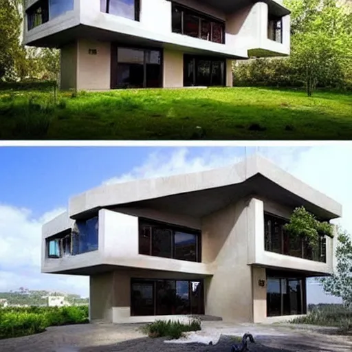 Image similar to a verry cool house