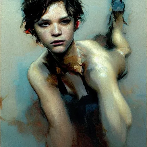 Image similar to tom holland, intricate, elegant, highly detailed, greg manchess, mucha, liepke, ruan jia, jeffrey catherine jones, ridley scott