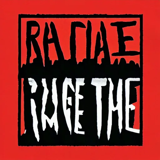 Prompt: rage against the machine