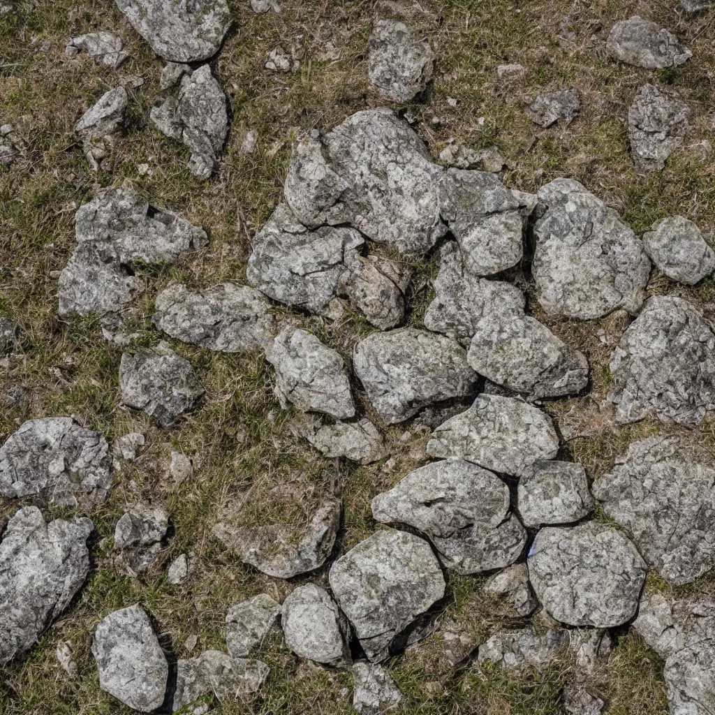 Prompt: A field photo of an extremely beautiful rock