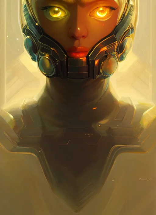 Image similar to portrait of samus aran, intricate, elegant, glowing lights, highly detailed, digital painting, artstation, concept art, smooth, sharp focus, illustration, art by wlop, mars ravelo and greg rutkowski