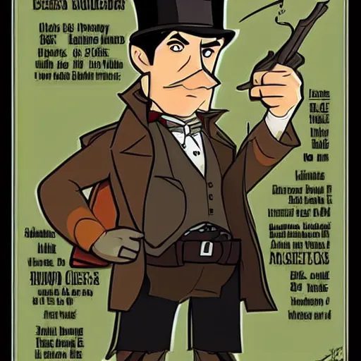 Image similar to sherlock holmes by butch hartman