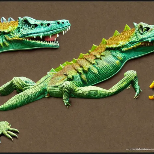 Image similar to sentient race of reptiles, highly detailed