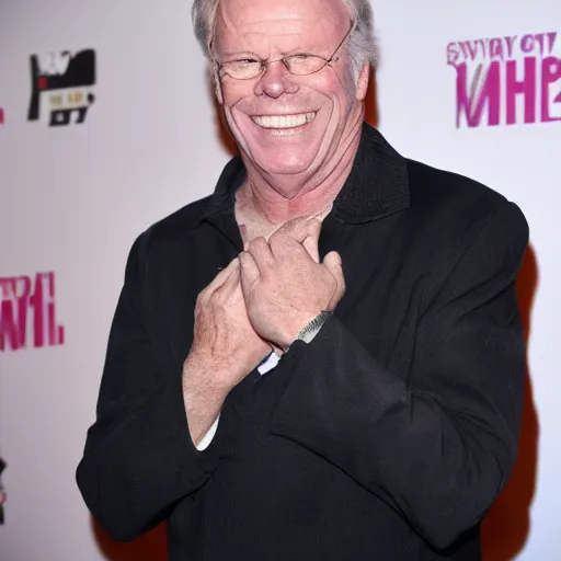 Image similar to people laughing at actor kevin tighe who is crying