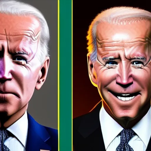 Image similar to joe biden as a jojo character