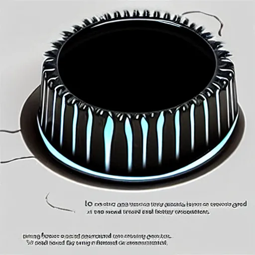 Image similar to Ferrofluid, programmable black goo, organic liquid metal