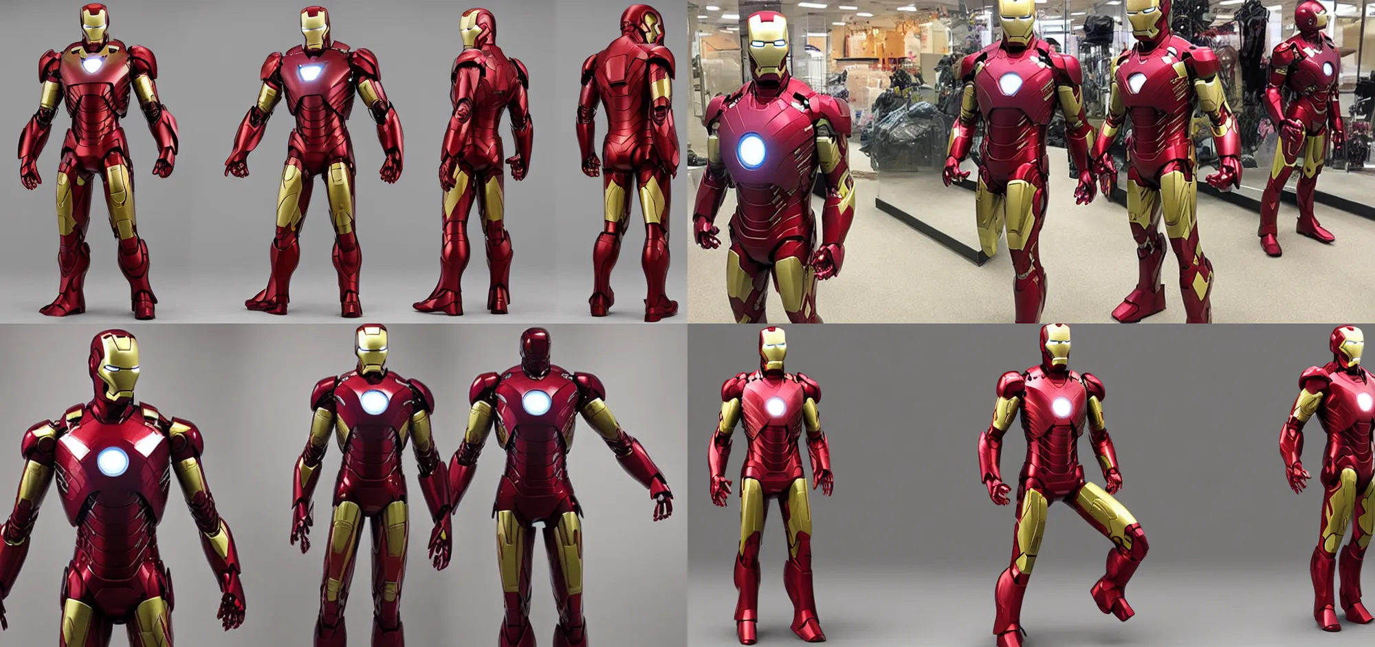 Prompt: Iron Man Mark 100 Suit