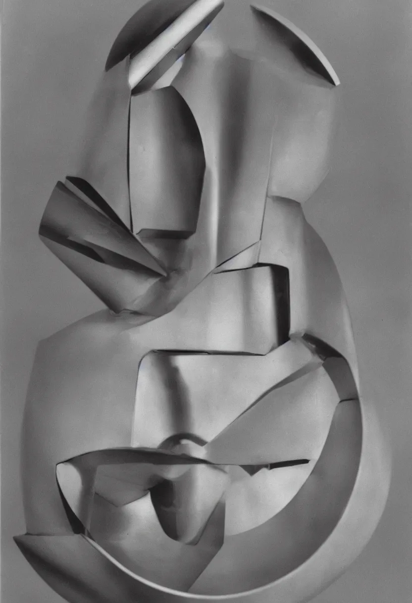Image similar to research notes of a futuristic readymade object by Marcel Duchamp, packshot by Edward Weston