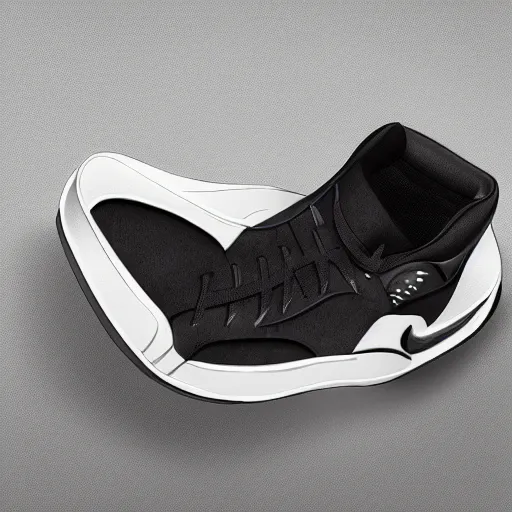 Image similar to fish shaped nike sneakers, highly detailed, rim light, cinematic lighting, illustration, art, octane render, very coherent, cinematic, hyper realism, high detail, octane render