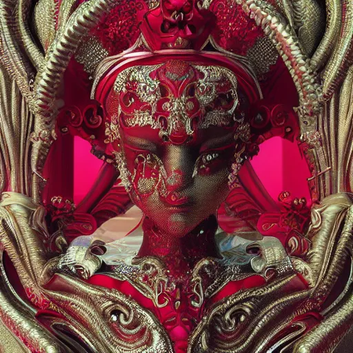 Prompt: princess of ruby, ornate, intricate, hyper detailed, masterpiece, 4 k, octane render