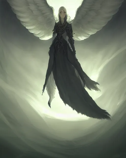 Image similar to Swan, Anthropomorphized, Angelic, Magical, Priest, D&D, artstation, fantasy, magic the gathering artwork, cinematic lighting, centered, symmetrical, highly detailed, digital painting, , concept art, smooth, sharp focus, illustration, volumetric lighting, epic Composition, 8k, art by Akihiko Yoshida and Greg Rutkowski and Craig Mullins, oil painting, cgsociety