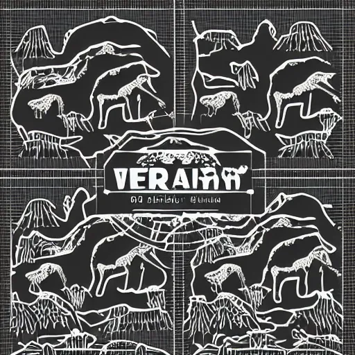 Image similar to laser cut animal vector image of a bear wildlife stencils - forest landscape