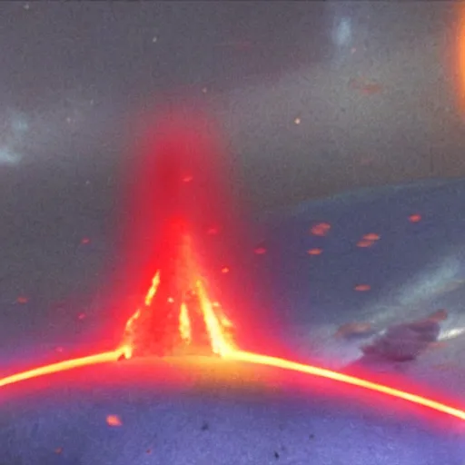 Image similar to planet mustafar from star wars revenge of the sith