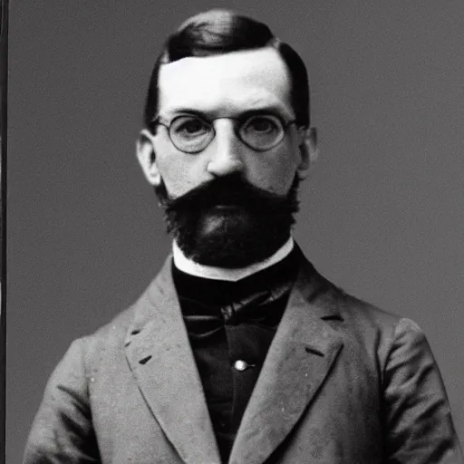 Image similar to victorian era photograph of gordon freeman