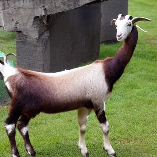 Image similar to goat goose hybrid