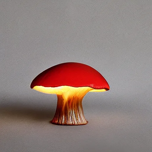 Image similar to mushroom lamp design, concept design