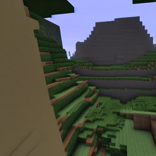 Image similar to Steve from Minecraft, Minecraft Steve is falling into the dark frightening abyss, dramatic