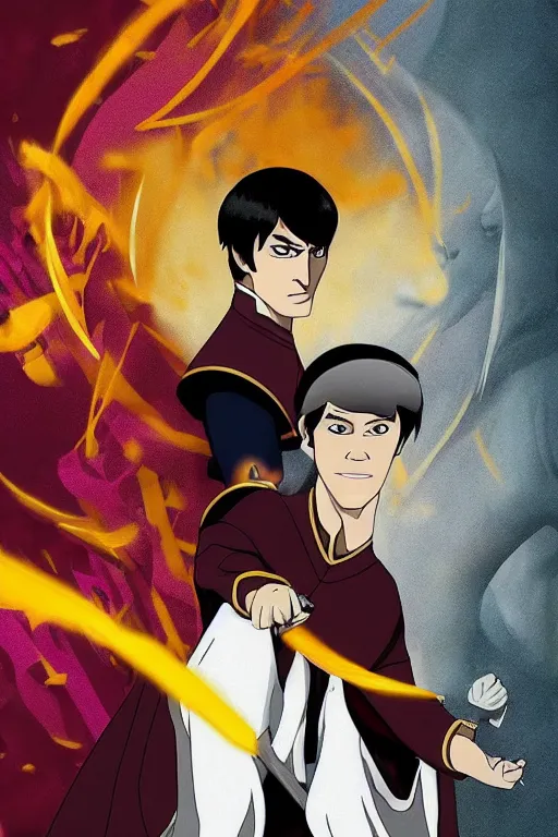 Prince Zuko from Avatar [Animated] Steam artwork by Octavio-Arts