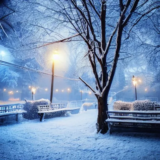 Prompt: extremely cold winter wonderland, cosy vibes, warm lighting extremely detailed