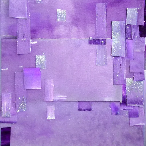 Prompt: lavender manipulation layeredinfusion abstractart cybermonday lilac silver silver fuji abstractart pastel lilac sparkle fuji surreal creations serene lilac sparkle grey lilac weeping abstract collage