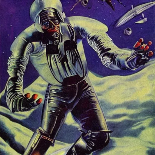 Prompt: art by edmund emshwiller