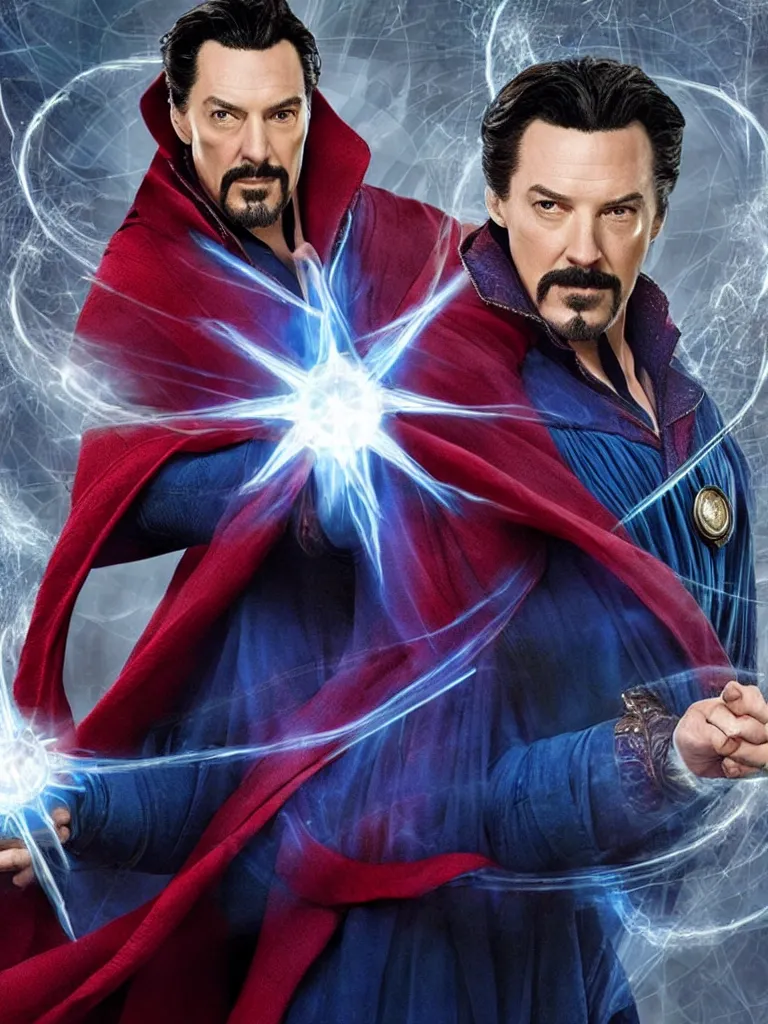 Image similar to Steven Segal as Doctor Strange