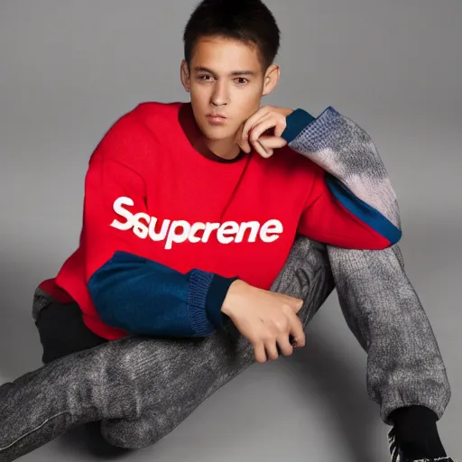 Image similar to supreme sweater