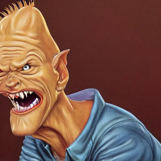 Prompt: realistic beavis