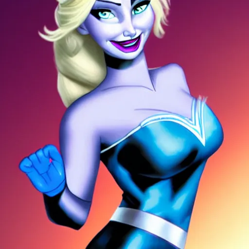 Image similar to elsa as an x - men