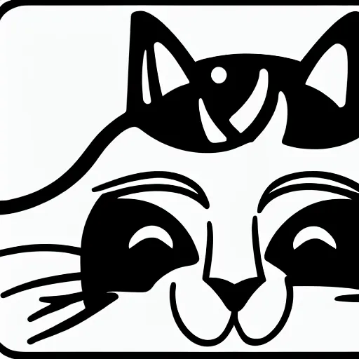 Prompt: logo for an amazon like application for cats, subject, sticker, highly detailed, colorful, illustration, smooth and clean vector curves, no jagged lines, vector art, logo