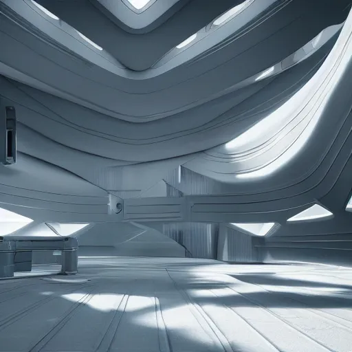 Image similar to sci fi architecture modern design, detailed, octane render.