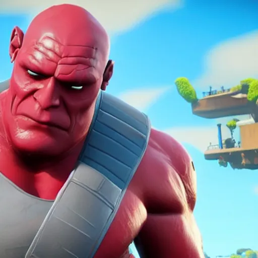 Image similar to drax in fortnite