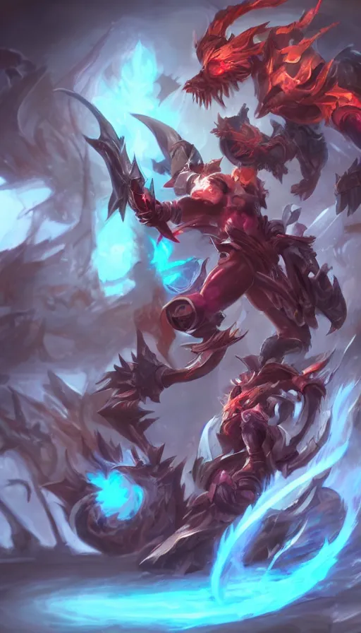 Image similar to rage, by league of legends concept artists