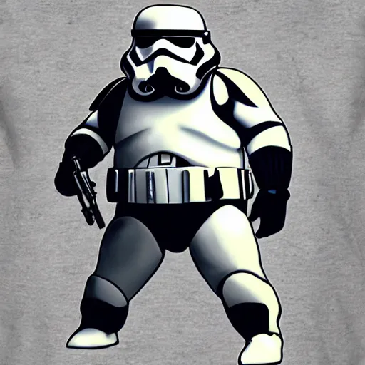 Image similar to fat stormtrooper