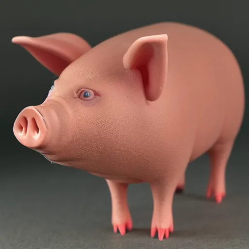 Prompt: pig cop ultra detailed, photo realistic, 8 k, sharp, crispy, rule of thirds.