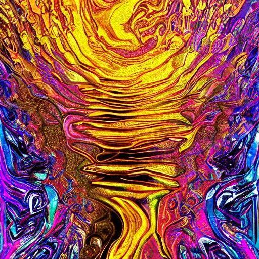 Image similar to chromadepth artwork