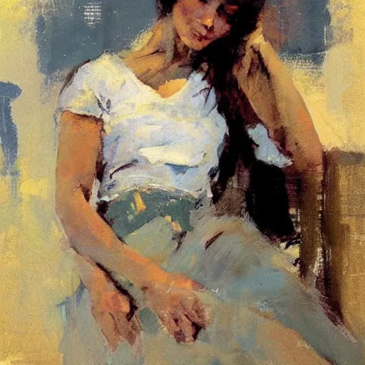 Image similar to “by Bernie Fuchs, Gregory manchess”