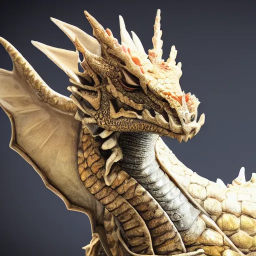 Image similar to high quality photo of A noble dragon , realism, 8k, award winning photo