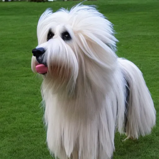 Prompt: shaggy dog realistic