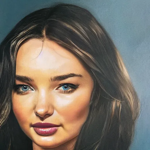 Image similar to Miranda Kerr, portrait, by Jeszika Le Vye