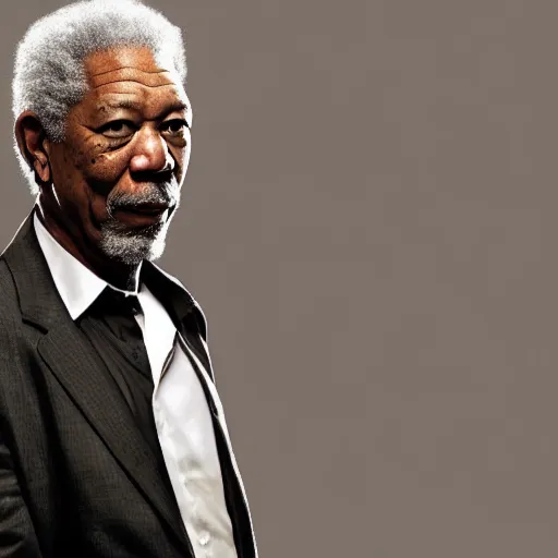 Prompt: morgan freeman as gordon freeman