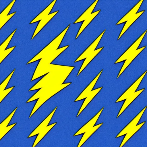 Image similar to The flag of a country with a lightning bolt, vector art, svg, vexillology